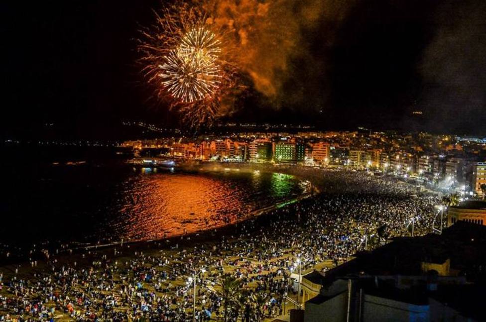Los fuegos de San Juan 2023 iluminarán Gran Canaria